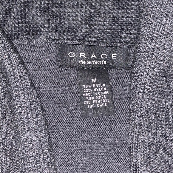 Grey Sweater! In amazing condition. Worn 2 times - Picture 2 of 3